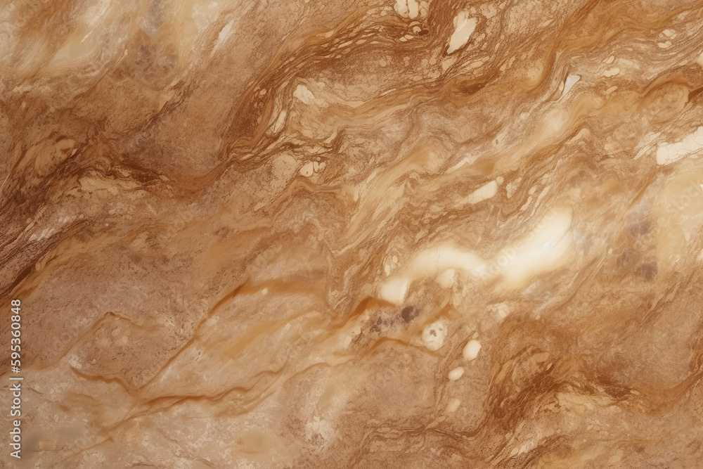 Brown marble texture background 03 generative ai