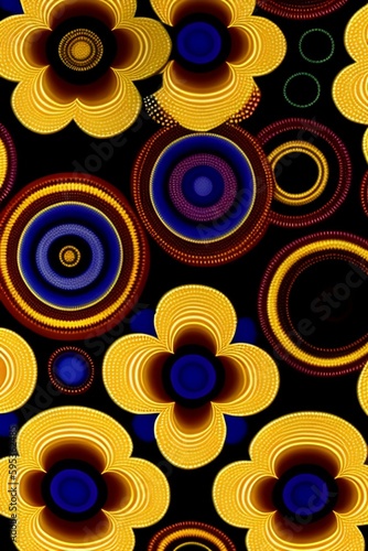 abstract background with circles