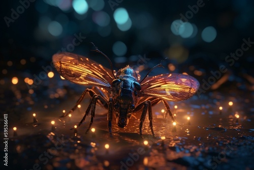 Experience mind-blowing firefly magic with a stunning display of tricks and illusions in Unreal Engine 5. Colorful details and wide angles enhance the show. Generative AI