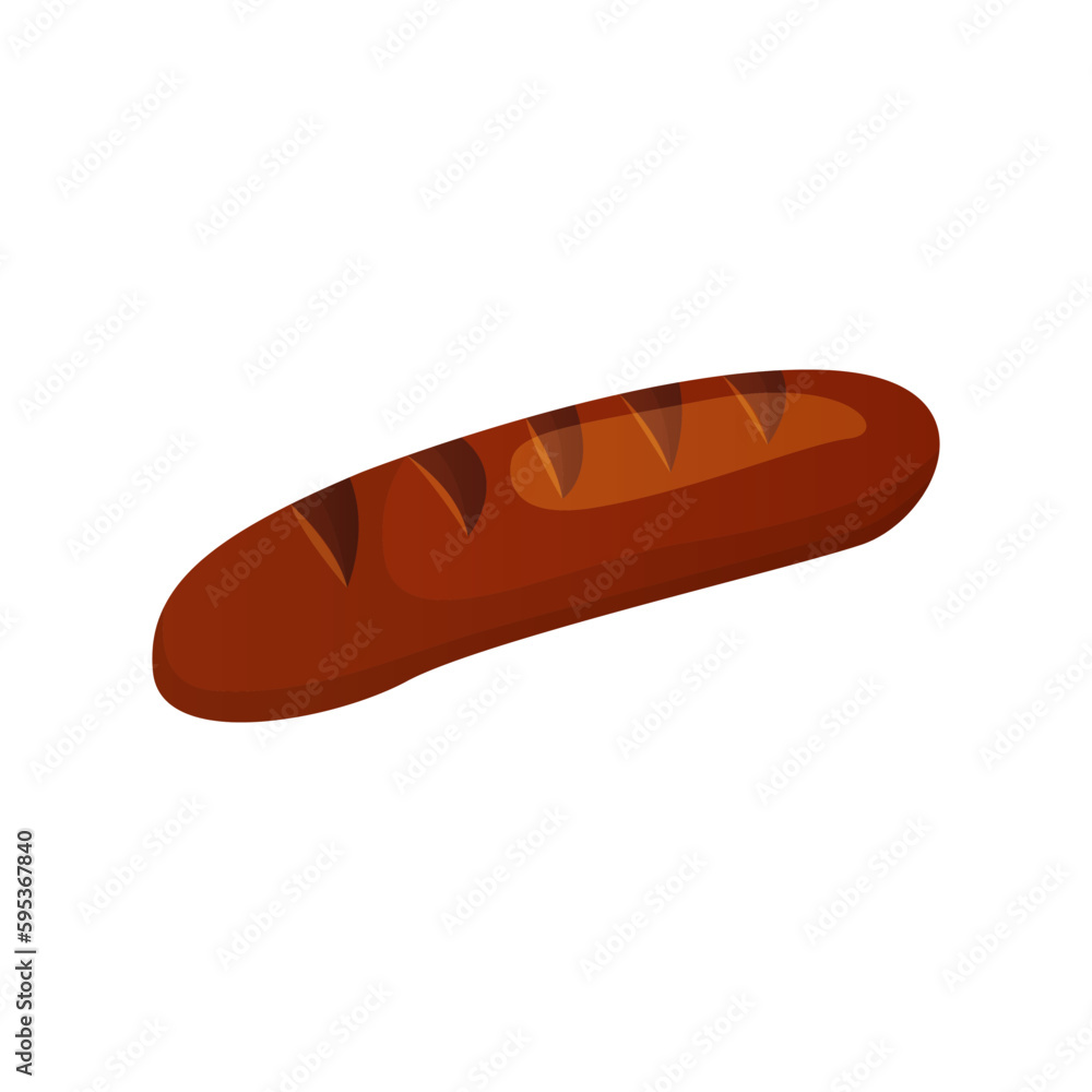 Fast food ingredient grilled meat sausage piece. Street takeaway cafe, cooking, junk food. King size, classic american traditional cartoon snacks meals. Vector for banner, poster, menu, flyer Fast food ingredient grilled meat sausage piece. Street takeaway cafe, cooking, junk food. King size, classic american traditional cartoon snacks meals. Vector for banner, poster, menu, flyer