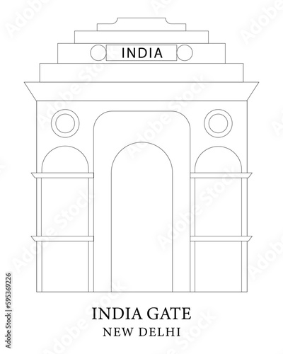 India gate New Delhi