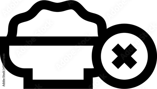 Transparent Fasting icon. Fasting isolated on transparent background.