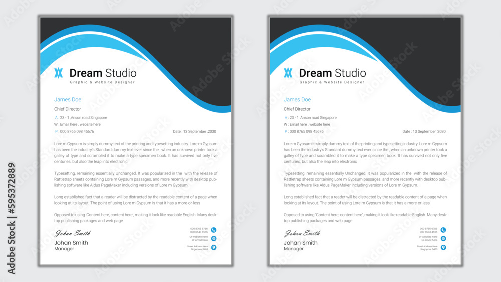 letterhead design social media post roll up letterhead design social media post roll up