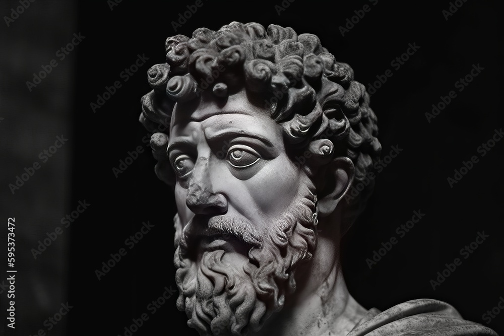 Marcus Aurelius. Generative AI