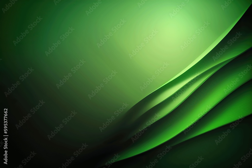 Obraz premium wallpaper with space, green background texture, smooth pattern