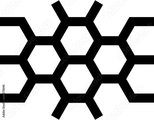 Transparent Molecule icon. Molecule isolated on transparent background.
