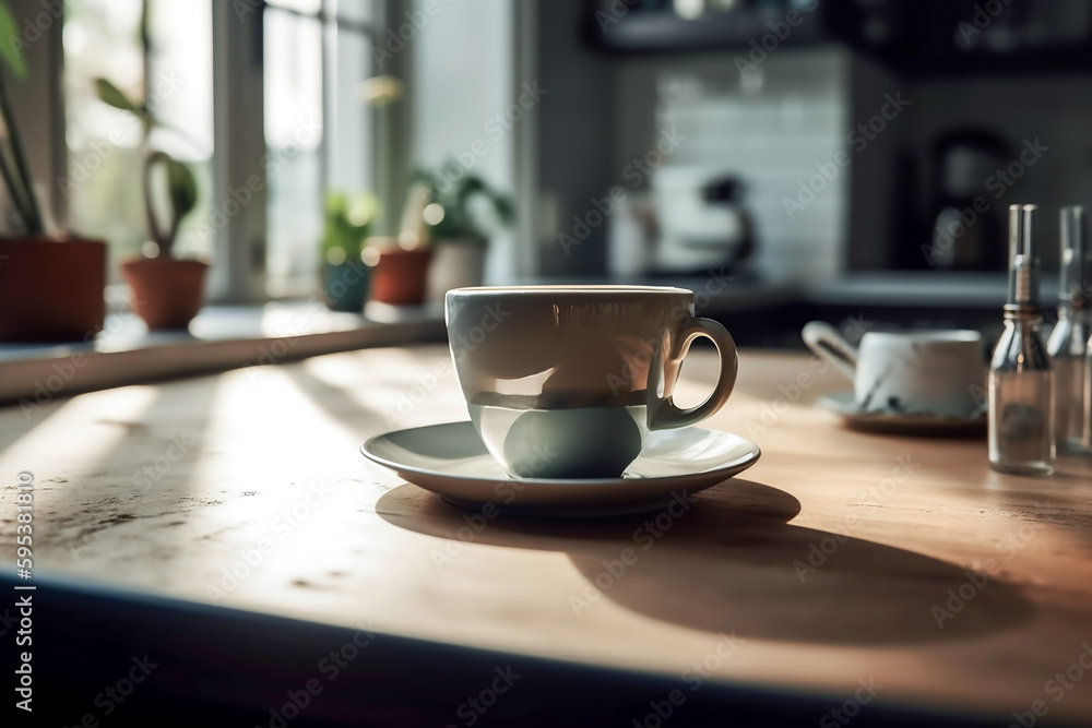 Fototapeta premium Tasse Kaffee KI
