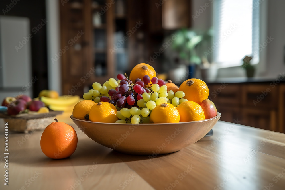 Obstkorb mitverschiedenen Sorten KI Obstkorb mitverschiedenen Sorten KI