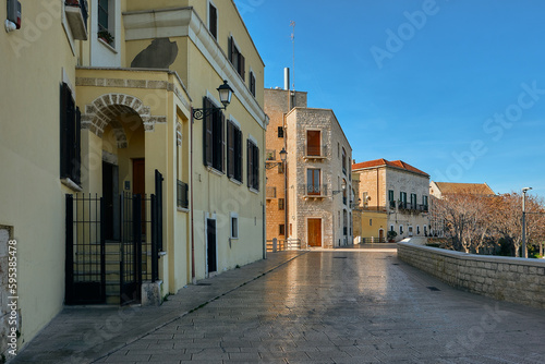 Taking a walk in the old city of Bari