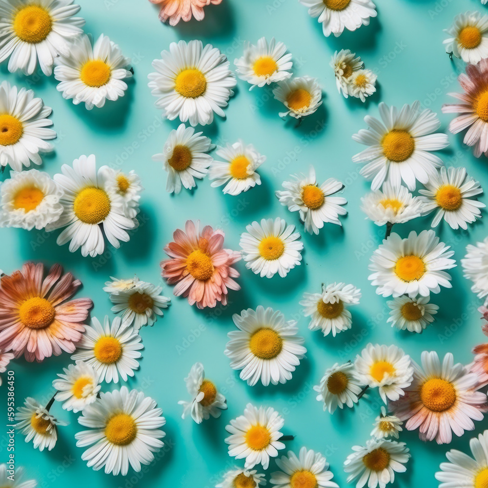 Flower background. Illustration AI Generative. Flower background. Illustration AI Generative.