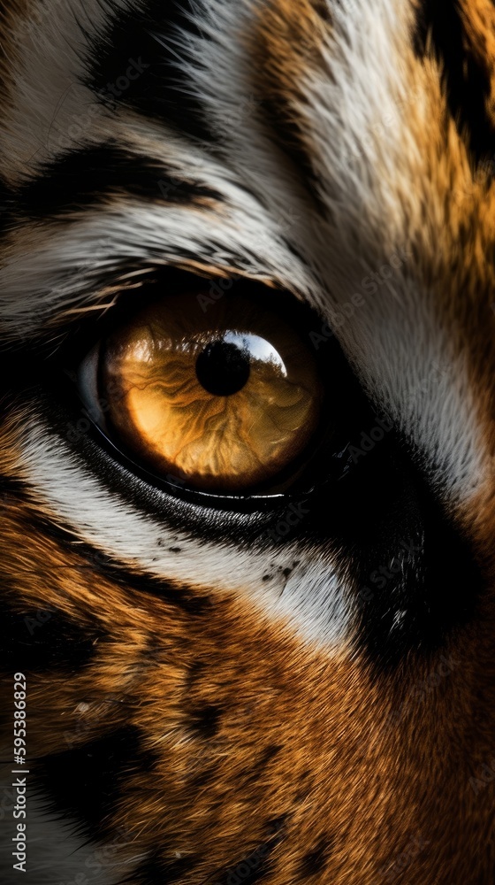 Eye of a Cheeta.. Generative AI