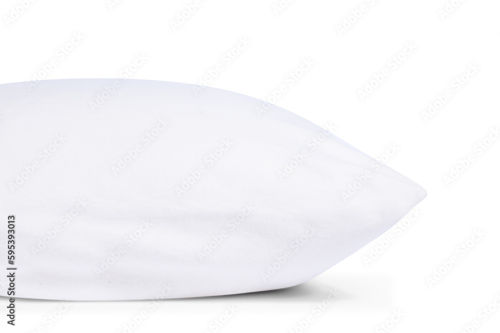 Blank white pillow isolated on white Blank white pillow isolated on white