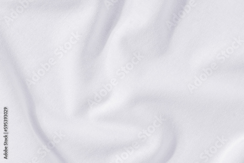 Sample of white cotton textile