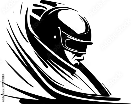 Racing - High Quality Vector Logo - Vector illustration ideal for T-shirt graphic