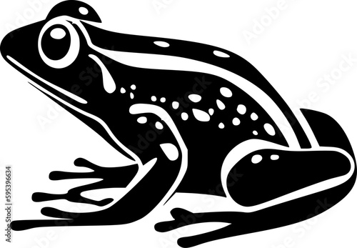 Frog - High Quality Vector Logo - Vector illustration ideal for T-shirt graphic