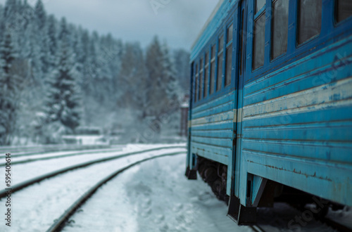 Train in Ukraine 