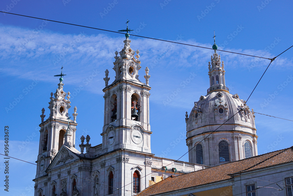 Estrela Basilica (Basílica da Estrela) in Lisbon, Portugal	