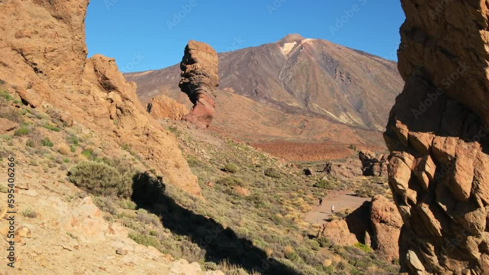 Teide volcano landscape, Tenerife, Canary islands, Spain. Teide volcano landscape, Tenerife, Canary islands, Spain.