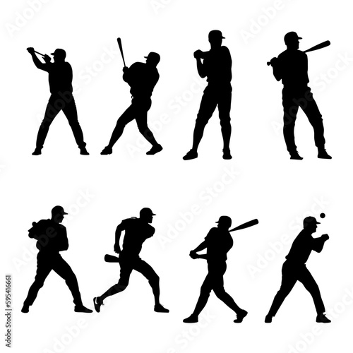 silhouettes of golf player vector illustration. golf player icon. gold player illustration. gold player sticker. 