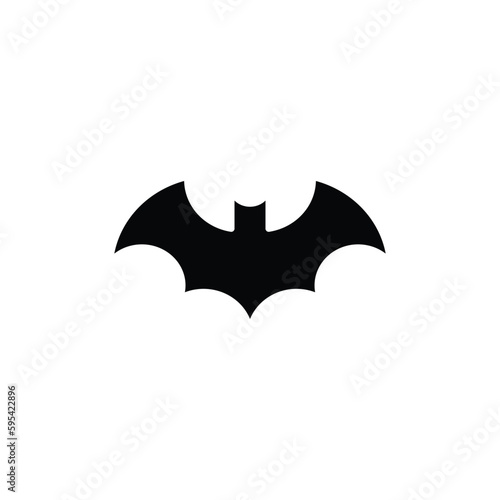 bat icon. solid icon.