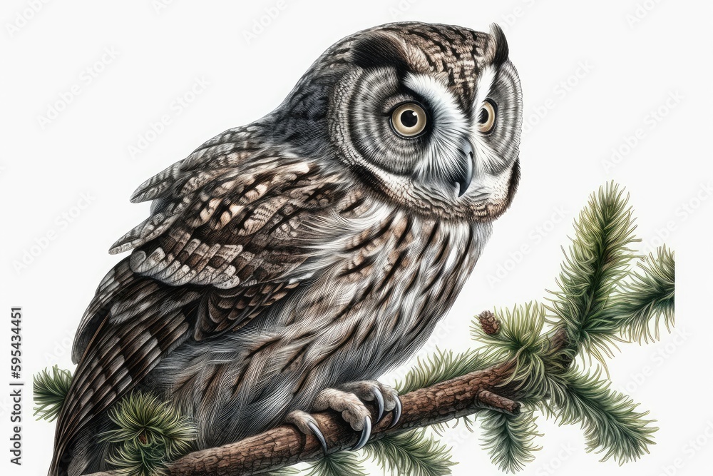 Fototapeta premium great horned owl