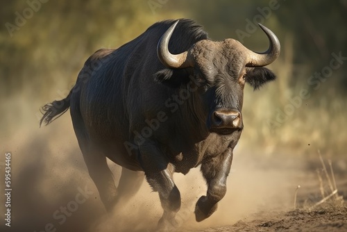 buffalo in the field