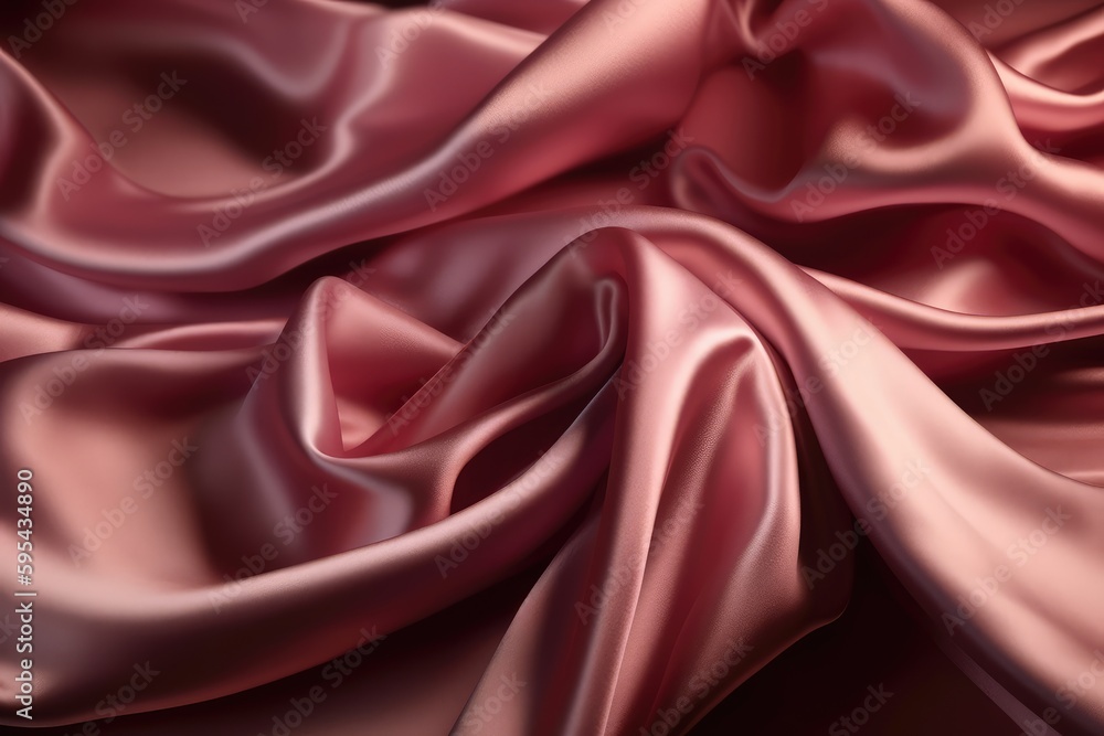 Obraz premium red satin background