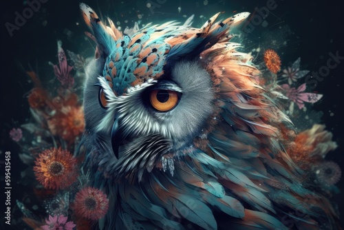 fantasy owl fantastic owl wallpaper