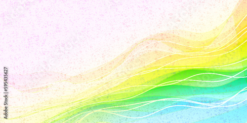 和柄　和紙　水彩　背景