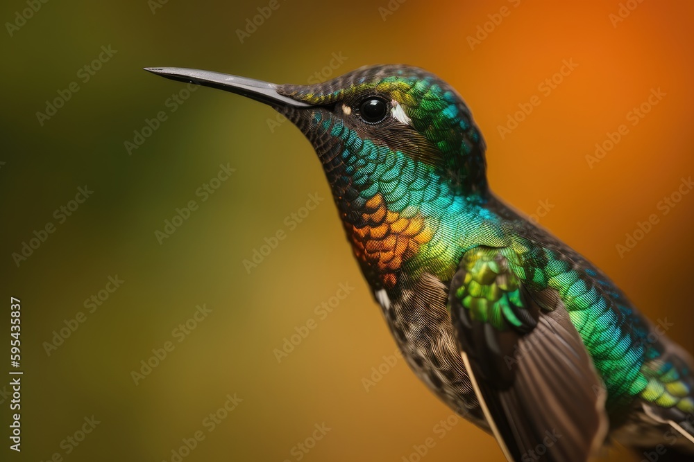 Fototapeta premium hummingbird in flight