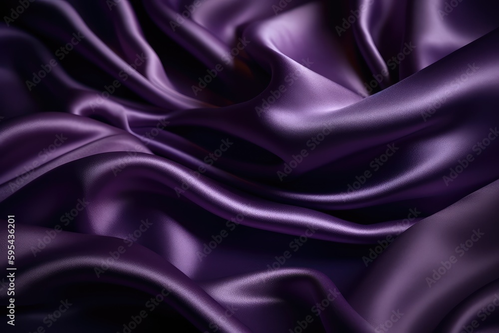 Obraz premium Royal Purple Satin texture Background