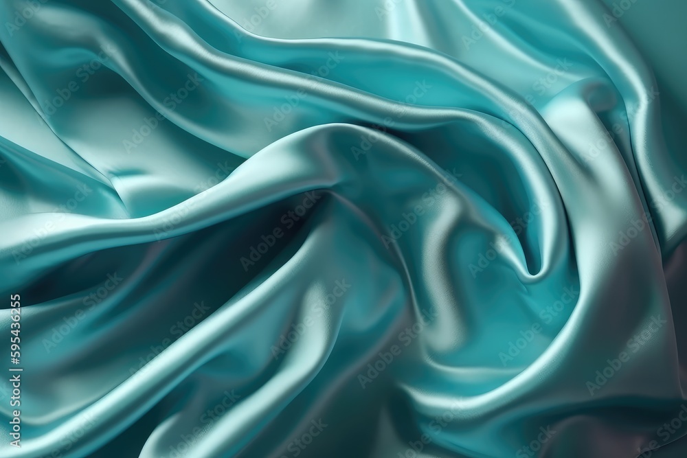 Fototapeta premium Sky Blue Satin texture Background