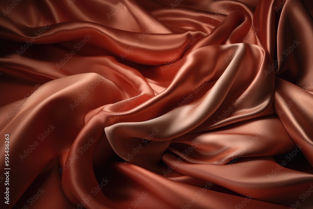 Fototapeta premium Smooth and silky satin background.