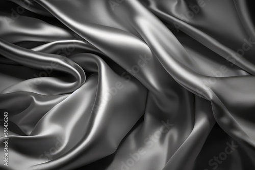 Silver Satin texture Background