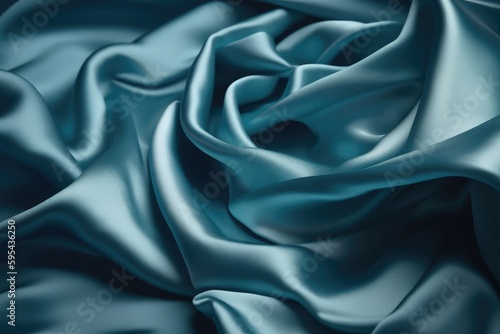 Sky Blue Satin texture Background