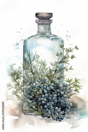 Bottle of gin