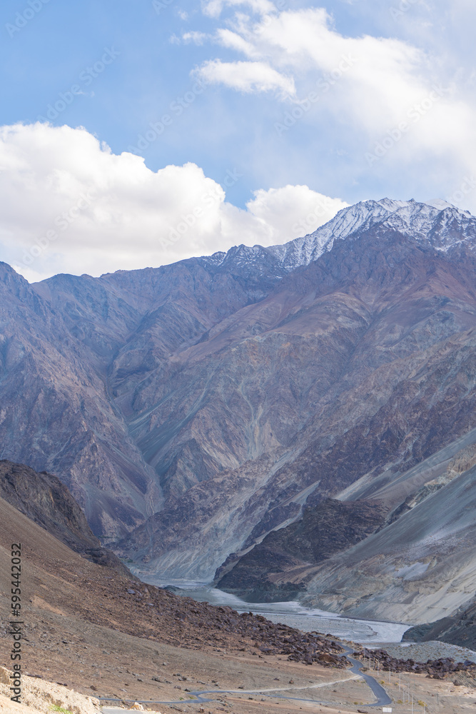 gorgeous mountains at ladakh, India