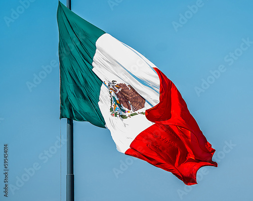 Bandera de mexico, CDMX