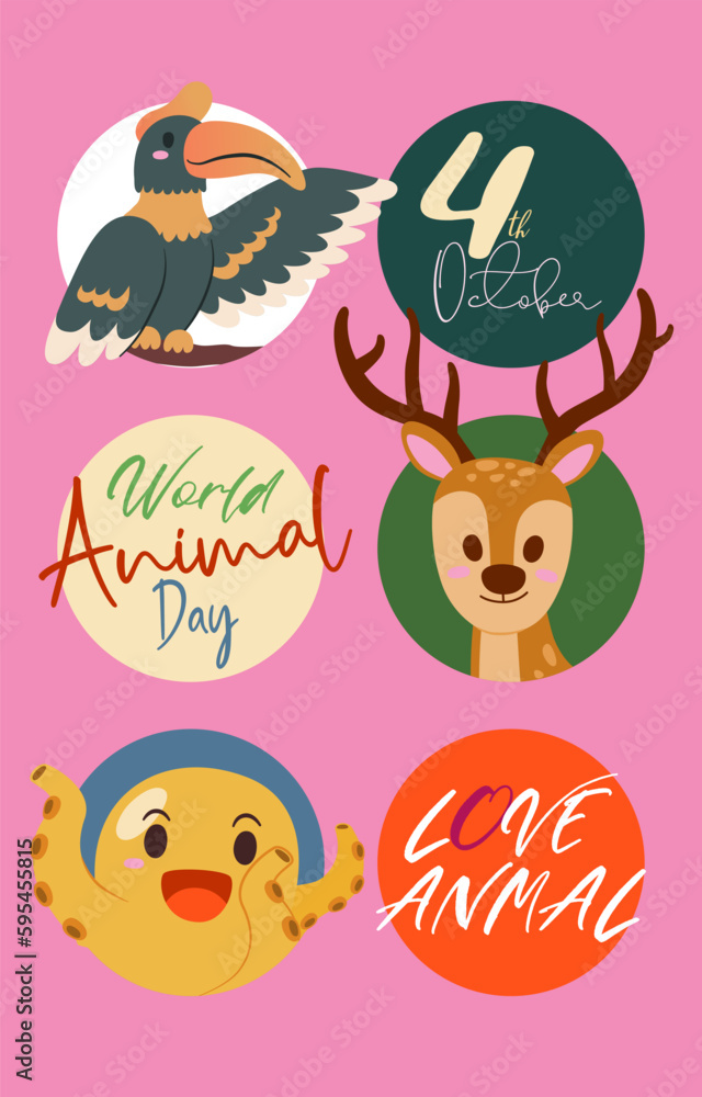 Banner the Jungle Animals in the forest Banner the Jungle Animals in the forest