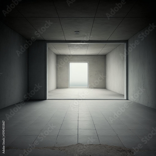 room  interior  empty  wall  architecture  floor  window  A white room with nothing no nothing