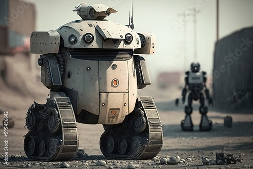 Future Robotic Army in Warfare