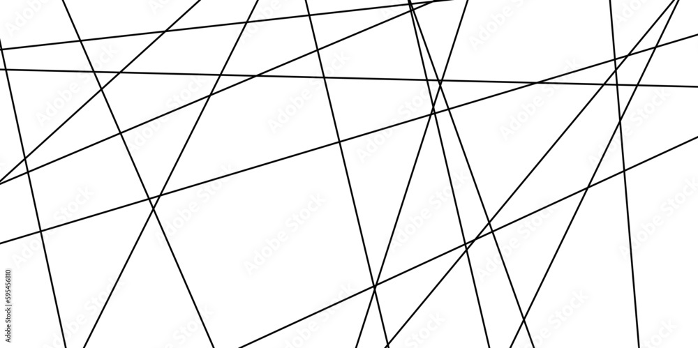 Abstract lines in black and white tone of many squares and rectangle shapes on white background. Metal grid isolated on the white background. nervures de Feuillet mores, fond rectangle and geometric.	 - obrazy, fototapety, plakaty 