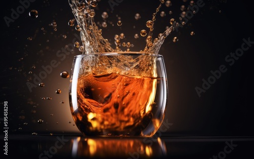 glass of whiskey