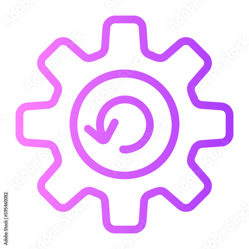 restore gradient icon