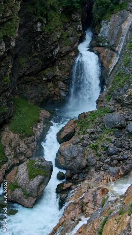 Waldbachstrub Wasserfall in Austria near Hallstatt. Waldbachstrub Wasserfall in Austria near Hallstatt.