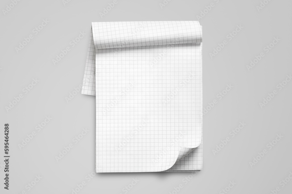 Textured blank white paper card on desk Textured blank white paper card on desk