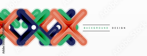 Minimal geometric background cross line. Design for wallpaper, banner, background, landing page, wall art, invitation, prints, posters