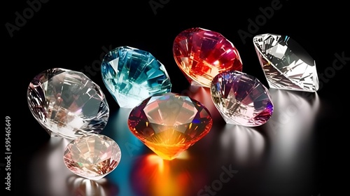 Superb diamonds - gemstones 
