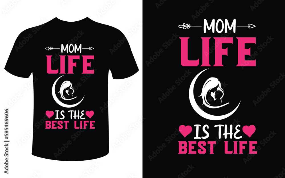 Mother's day typography t-shirt design