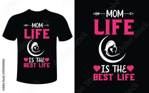 Mother's day typography t-shirt design